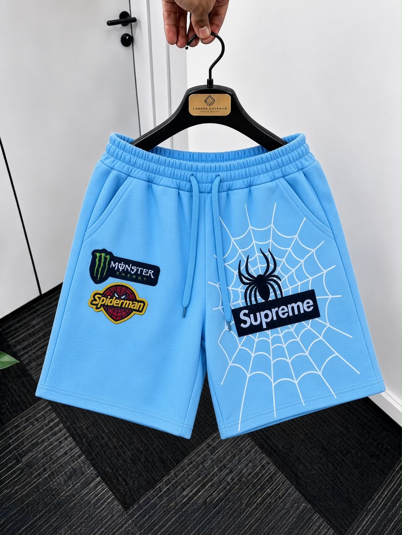 Unisex Denim Shorts – Graphic Print Casual Shorts