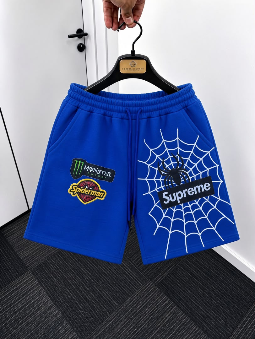 Unisex Denim Shorts – Graphic Print Casual Shorts