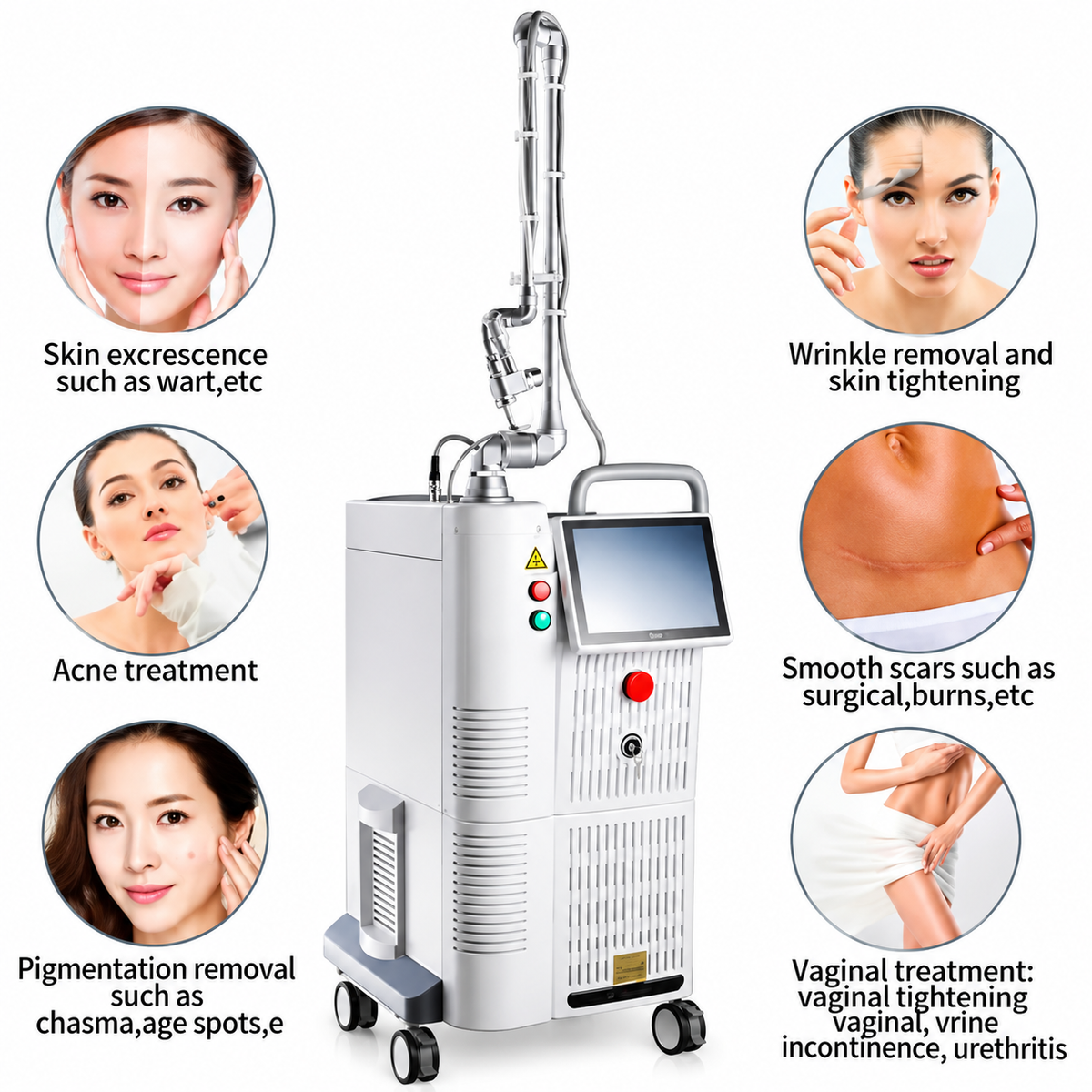 CO₂ Fractional Laser Machine – Professional Skin Resurfacing System